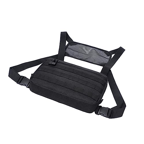 Beaupretty Taktischer Brustbeutel Reißfestem Multifunktionale Outdoor Tasche für Herren für Reisen Wandern und Sport Praktischer Stauraum für Handy Geldbörse Schlüssel und Beaupretty Taktischer Brustbeutel Reißfestem Multifunktionale Outdoor Tasche für Herren für Reisen Wandern und Sport Praktischer Stauraum für Handy Geldbörse Schlüssel und von Beaupretty