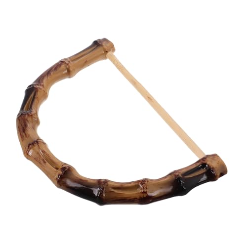 Beaupretty Taschengriff Aus Bambusimitat Taschengriffe Aus Holz Taschengriffe Für Häkeltaschen Taschengriffe Für Handtaschen D Förmiger Taschengriff Ringgriff Handtaschengriffe Aus von Beaupretty