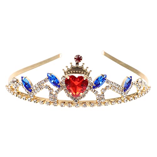 Beaupretty Tiara Stirnband für Mädchen Strass Haarreifen Diadem für Partys und Geburtstage Eleganter Kopfschmuck für Kleine Prinzessinnen Vielseitiges Haaraccessoire von Beaupretty