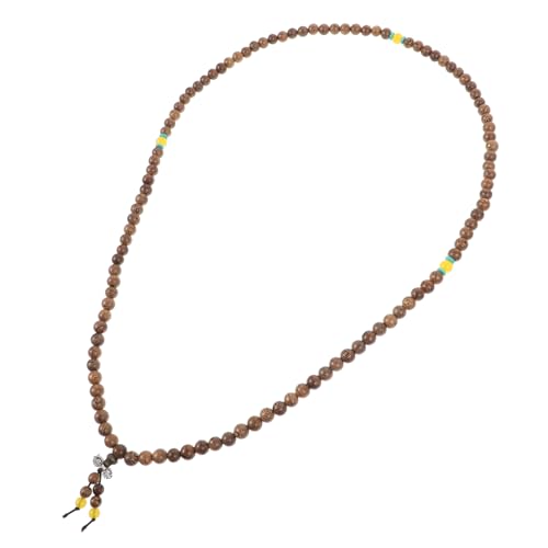 Beaupretty Tragbares Unisex Armband Holz Dekoratives Perlenarmband für Damen und Herren Perlen Vielseitiges Schmuckstück für Alltag Reisen und Besondere Anlässe von Beaupretty