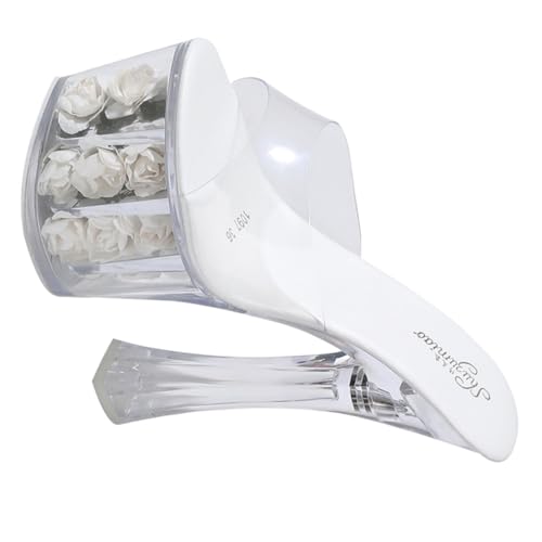 Beaupretty Transparente Damen Sandaletten mit Kristallmuster Wasserdichte Hochzeits Schuhe mit Plateau Absatz Sommer Pantoletten für Besondere Anlässe von Beaupretty