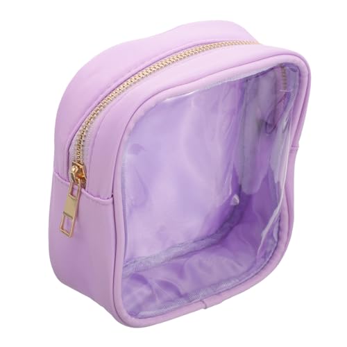 Beaupretty Transparente Kosmetiktasche S Wasserfeste PVC Reise Make Up Tasche in Candy Farben Großer Stauraum Leichter Kulturbeutel mit Robustem Reißverschluss für Damen Unterwegs von Beaupretty