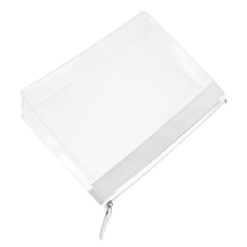 Beaupretty Transparente Kosmetiktasche Wasserdichter Reise Organizer mit Reißverschluss Praktische Aufbewahrungstasche für Makeup Lippenstift und Hautpflege Leicht zu Reinigen Vielseitig von Beaupretty