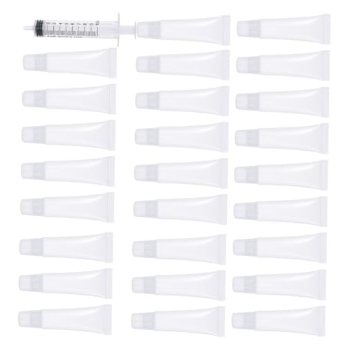 Beaupretty Transparente Lippenpflege Tuben mit Spritze Nachfüllbare Lipgloss Behälter aus Kunststoff für DIY Lippenbalsam Handcreme Reise und Tägliche Anwendung Beaupretty Transparente Lippenpflege Tuben mit Spritze Nachfüllbare Lipgloss Behälter aus Kunststoff für DIY Lippenbalsam Handcreme Reise und Tägliche Anwendung von Beaupretty