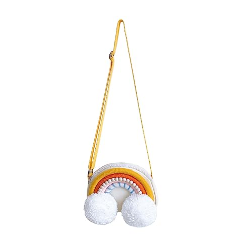 Beaupretty Umhängetasche Verstellbar Süßes Design Praktische Handtasche für Mädchen Täglicher Gebrauch mit Reißverschluss und Angenehmem Griff Geeignet für Unterschiedlicher von Beaupretty