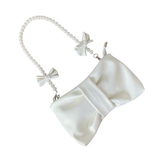 Beaupretty Single Shoulder Bag Für Damen Modische Umhängetasche Mit Perlen-Design Für Alltag Elegantem Praktisches Accessoire Für Jede Gelegenheit von Beaupretty