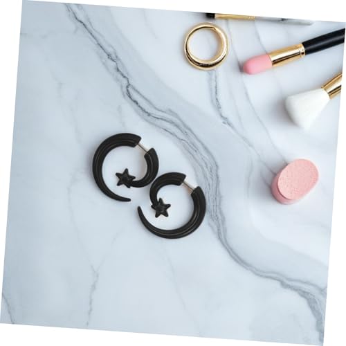 Beaupretty Unisex Ohrringe für Herren und Damen Bequeme Fake Plug Taper Ohrstecker Modisch für Partys Auftritte und Alltag Stilvoller Schmuck für Vielseitige Anlässe von Beaupretty