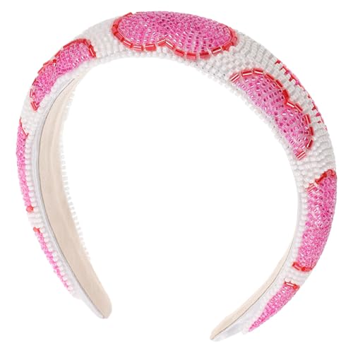 Beaupretty Valentinstag Haarreif mit Eleganter Haarschmuck für Frauen Leicht für Partys Hochzeiten Besondere Anlässe Glitzernde Verzierung für Einen Glamourösen Look von Beaupretty