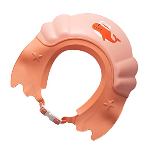 Beaupretty Verstellbare Badekappe mit Flexibler Wasserdichter Shampoo Hut für Kleinkinder Schützt Augen und Ohren Beim Haarewaschen Geeignet für Jungen und Mädchen von Beaupretty