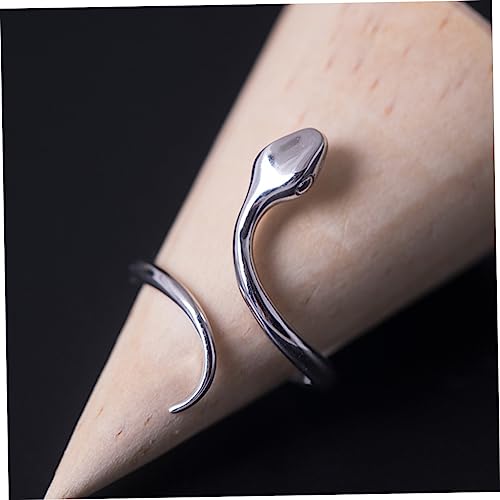 Beaupretty Verstellbarer Schlangenring aus Hochwertigem Offener Modischer Fingerschmuck Leicht und Langlebig Unisex Schmuckaccessoire für Damen und Herren von Beaupretty