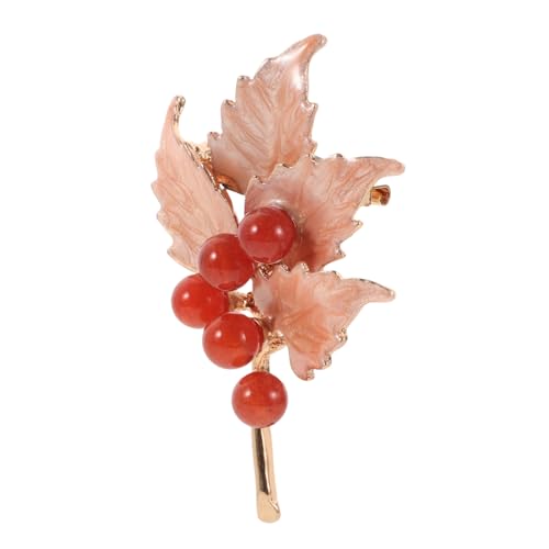 Beaupretty Vintage Ahornblatt-brosche Zinklegierung Anstecknadel Damen Modeschmuck Brosche Mit Blattmotiv Schalkragennadel Für Kleidung Und Taschen Einzigartiger Kragenschmuck von Beaupretty