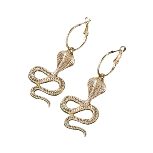 Beaupretty Vintage Alloy Cobra Eardrop Schlange Ohrhänger Damen Leichtgewichtiger Modeschmuck Langlebig Stilvoll Für Alltag Party Accessoire Beaupretty Vintage Alloy Cobra Eardrop Schlange Ohrhänger Damen Leichtgewichtiger Modeschmuck Langlebig Stilvoll Für Alltag Party Accessoire von Beaupretty