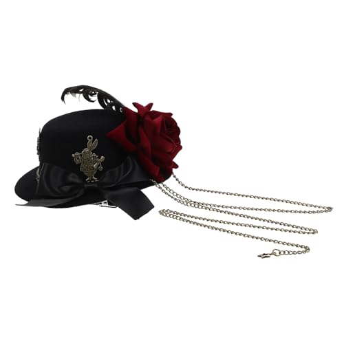 Beaupretty Vintage Federschmuck Fascinator Haarschmuck mit Clip Leichter Damen Kopfschmuck für Hochzeit Teeparty Cocktail Brautjungfer und Kostüm Eleganter Retro Stil Bequem und Haltbar von Beaupretty