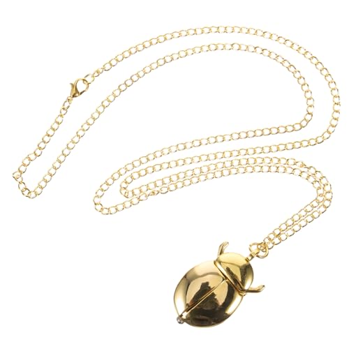 Beaupretty Vintage Uhr Anhänger Halskette Für Damen Metall Schmuck Mit Taschenuhr Halskette Im Retro-Stil Für Frauen Mädchen von Beaupretty