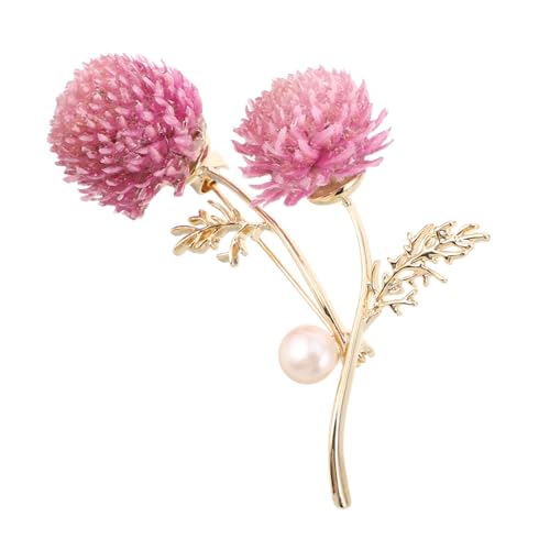 Beaupretty Vintage Kleidernadel Anzüge Hemd Hut Mädchen Mantel Hochzeit Strickjacke Abzeichen Perlenschmuck Blumenmuster Bankett Jacke Kleidung Brosche Schal Accessoire von Beaupretty