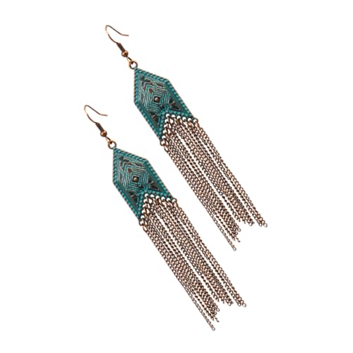 Beaupretty Vintage Ohrhänger Damen Leichte Hakenohrringe mit Langen Tasseln Damenschmuck Ohrringe für Teenager Mädchen Hautfreundlich für Partys und Alltag Beaupretty Vintage Ohrhänger Damen Leichte Hakenohrringe mit Langen Tasseln Damenschmuck Ohrringe für Teenager Mädchen Hautfreundlich für Partys und Alltag von Beaupretty