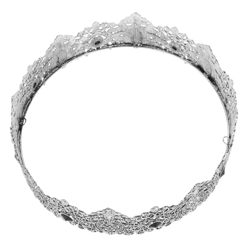 Beaupretty Königliche Kostümkronen Für Männer Vintage-königskrone Mit Steinverzierung Mittelalterliche Partykrone Für Herren Europäischer Abschlussballkronen-stil Rustikale von Beaupretty