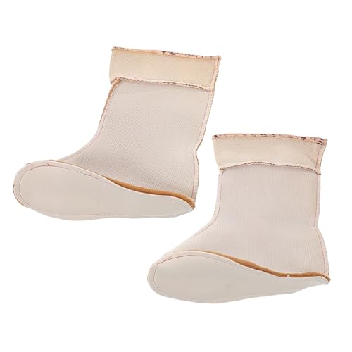 Beaupretty Warme Damen Boot Liner Socken aus Dickem Fleece Lang Thermisch Isolierend für Winterwandern Radfahren und Skifahren Optimal für Damen Regenstiefel Geeignet von Beaupretty
