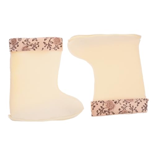 Beaupretty Warme Dicke Regenstiefel Innensohlen Damen Winterstiefel Einlegesohlen Isoliert Komfortabel für Kalte Tage Outdoor-aktivitäten und Schneeschutz Mittelgroß Schaftumfang von Beaupretty