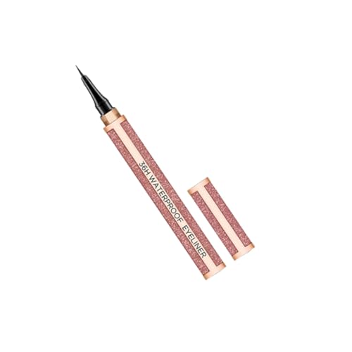 Beaupretty Wasserfester Flüssiger Eyeliner Stift Rot Korallenorange Schnelltrocknend Präzise Spitze Flüssige Textur Langanhaltend Weich und Einfach Anzuwenden für Definiertes Augen Make Up von Beaupretty