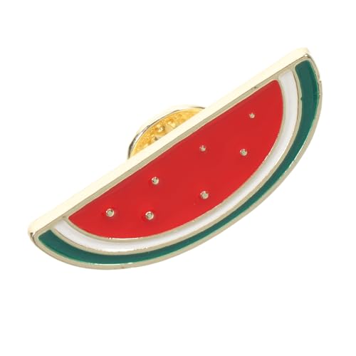 Beaupretty Wassermelonen Brosche Anstecknadel Retro Pullover Clip Für Kragen Und Schals Süßer Mantel Schal Clip Stilvolle Kleidung Accessoire Vielseitig Einsetzbar Lebendige Farben von Beaupretty