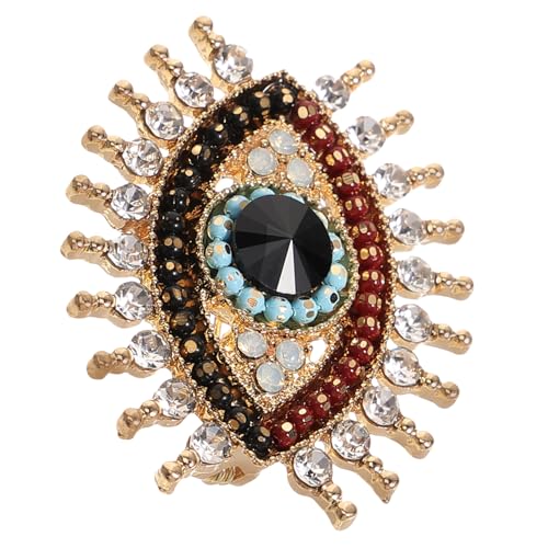 Beaupretty Wasserstrahl Auge Brosche Modisch Dekorative Strickjacken Schmucknadel für Mäntel Rucksäcke Anstecknadel Langlebig und Tragbar von Beaupretty