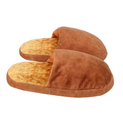 Beaupretty Weiche Rutschfeste Winter hausschuhe mit Memory schaum Unisex Warm und Angenehm für Zuhause und Draußen Geeignet für Kalte Tage mit Flexibler Stoffsohle und Niedlichem Design von Beaupretty