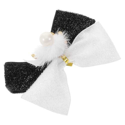 Beaupretty Haarspange Für Frauen Mit Weihnachtsschleife Damenaccessoire Für Dünnes Haar Weihnachtsmotiv Mit Schleifenknoten Und Rentiergeweih Haltbar Für Festliche Anlässe von Beaupretty