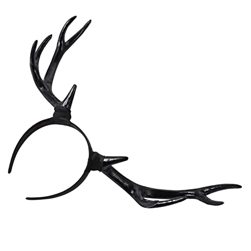 Beaupretty Weihnachtlicher Geweih Haarreif Leichtes Party Accessoire Langlebiges Material Bequem für Erwachsene für Weihnachtsfeier Winterkostüm und Festliche Anlässe von Beaupretty