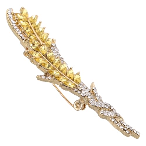 Beaupretty Ear of Brosche Mit Strass Anstecknadel Für Damen Vielseitiges Accessoire Befestigung Von Schals Und Tüchern Für Anlässe Und Alltag von Beaupretty