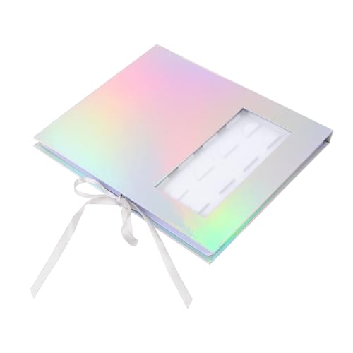 Beaupretty Wimpern Aufbewahrungsbox Mit Fenster Falsche Wimpern Halter Verpackungsbox Aus Papier Leichte Für Fake Lagerung von Beaupretty