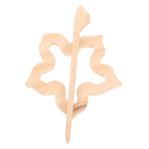 Beaupretty Winterliche Holzbrosche DIY Kleidung Schmuckfarbiger Holz Broschen Pin Elegantes Design für Party Alltag Geeignet Zufällige Farbe Zufällige Farbe von Beaupretty