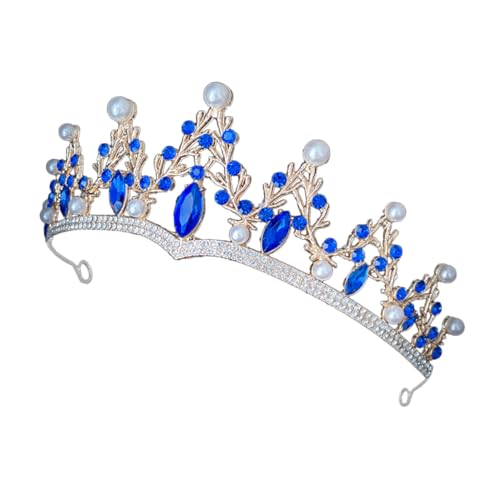 Beaupretty Wunderschöne Strass Tiara Damen Krone für Hochzeit Braut Komfortables Stabiles Stirnband Funkelndes Brautaccessoire für Feier Party Abendveranstaltung Vielseitiger Kopfschmuck von Beaupretty