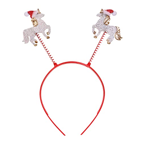 Beaupretty fasching haarreif faschingshaareif Stirnband mit Katzenohren festlicher Haarreif für Kinder Kopftuch für Kinder haarschmuck Kopfschmuck für Weihnachten Schal Requisiten von Beaupretty