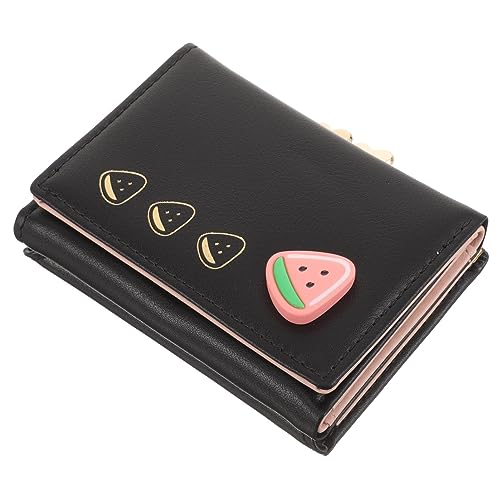 Beaupretty Kleiner Faltbarer Geldbeutel Für Damen Pu-kartenhalter Mit Münzfach Für Id Kreditkarten Und Kleingeld Praktisch Für Unterwegs Leicht Und Langlebig von Beaupretty