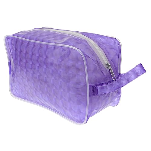 Beaupretty wasserdichte Große Kosmetiktasche Eva Strandtasche mit Reißverschluss Multifunktional als Kulturbeutel für Reisen Schwimmen Camping und Makeup Organizer für Damen und Familie von Beaupretty