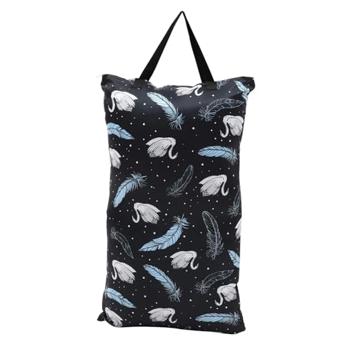 Beaupretty wasserdichte Wickeltasche mit Doppeltem Reißverschluss Tragbare Feuchttasche für Windeln Organizer für Jungen und Mädchen für Zuhause und Unterwegs Beaupretty wasserdichte Wickeltasche mit Doppeltem Reißverschluss Tragbare Feuchttasche für Windeln Organizer für Jungen und Mädchen für Zuhause und Unterwegs von Beaupretty