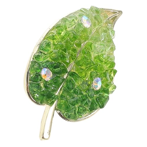 Grüne Brosche mit Vollen Strasssteinen Stilvolle Anstecknadel für Damen für Hochzeiten Partys Vielseitig Einsetzbar Brustblume oder Krawattennadel Grüne Brosche mit Vollen Strasssteinen Stilvolle Anstecknadel für Damen für Hochzeiten Partys Vielseitig Einsetzbar Brustblume oder Krawattennadel von Beaupretty