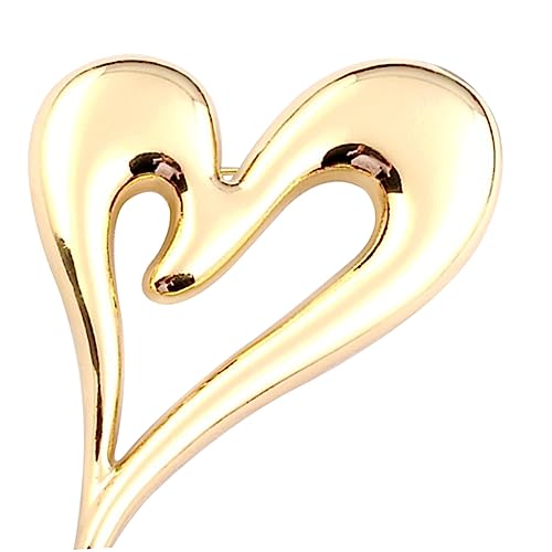 Beaupretty Herz Brosche Nadel Damen Schmuck Herz Pin für Valentinstag Hochzeit Anstecknadel für Frauen Dekorativ und Vielseitig von Beaupretty