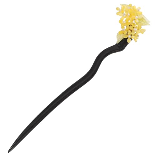 Holz Haarnadel Vintage Haarschmuck für Damen Chinesischer Stil Haarschopf Stick für Hochzeiten Partys und Tägliches Eleganter Haarschmuck mit Kunstvoller Verzierung von Beaupretty
