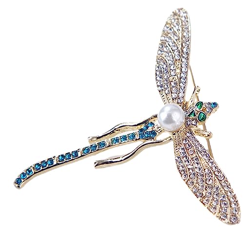 Beaupretty Strass Libelle Brosche Pin Elegante Anstecknadel Für Frauen Dekorative Brosche in Drachenfliegen-form Kleidung Schal Geschenk Zu Jedem Anlass von Beaupretty