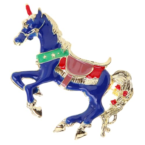 Pferde Brosche Metall für Kleidung Hüte Taschen Schals Kreatives Design für Damen Herren für Besondere Anlässe von Beaupretty
