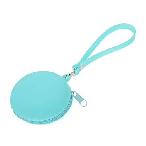 Beaupretty Münzbeutel Aus Silikon Runder Münzgeldbeutel Mit Riemen Aufbewahrungstasche Für Kleingeld Und Ohrhörer Praktischer Schlüsselanhänger Cartoon-Geldbeutel Für Junge Mädchen Und Erwach von Beaupretty