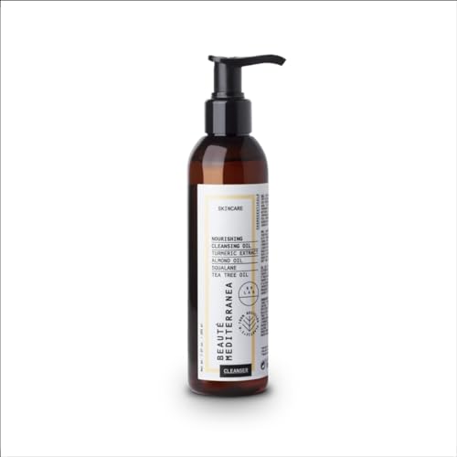 Beauté Mediterranea Gesichtsreinigungsöl-Gel – Make-up-Entferner für trockene und empfindliche Haut – Dreifache Textur (Gel – Öl – Milch) – 100% vega von Beauté Mediterranea