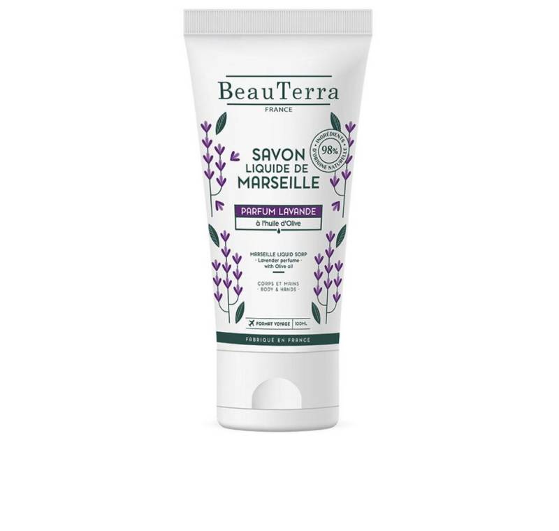 Beauterra Feste Duschseife MARSEILLE Lavendelseife 100 ml Beauterra Feste Duschseife MARSEILLE Lavendelseife 100 ml von Beauterra