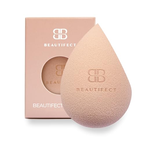 Beautifect Blender – Make-up-Schwamm mit dreifacher Wirkung – Mehrzweck-Beauty-Mixer für Frauen – Airbrush-Finish-Foundation-Schwamm zum Verblenden und Konturieren von Make-up von Beautifect