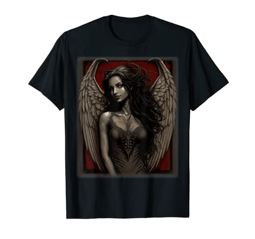 Wunderschöner Engel, Gothic, ästhetisch, himmlisch, engelhaft, Mädchen, Damen T-Shirt von Beautiful Angel Aesthetic Tees and Gifts
