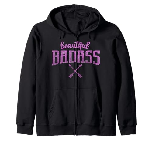 Schönes Badass-T-Shirt für Damen | Geschenk für Mädchen Kapuzenjacke von Beautiful Badass Womens TShirt | Girls Gift