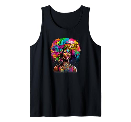 Melanin - Black Girl - Magic - Juneteenth Tank Top Melanin - Black Girl - Magic - Juneteenth Tank Top von Beautiful Girl of African Appearance