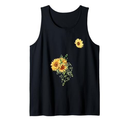 Schönes gelbes Blumen-lustiges Unisex-Design für Herren und Damen Tank Top Schönes gelbes Blumen-lustiges Unisex-Design für Herren und Damen Tank Top von Beautiful Yellow Flower Funny Unisex Design Tee